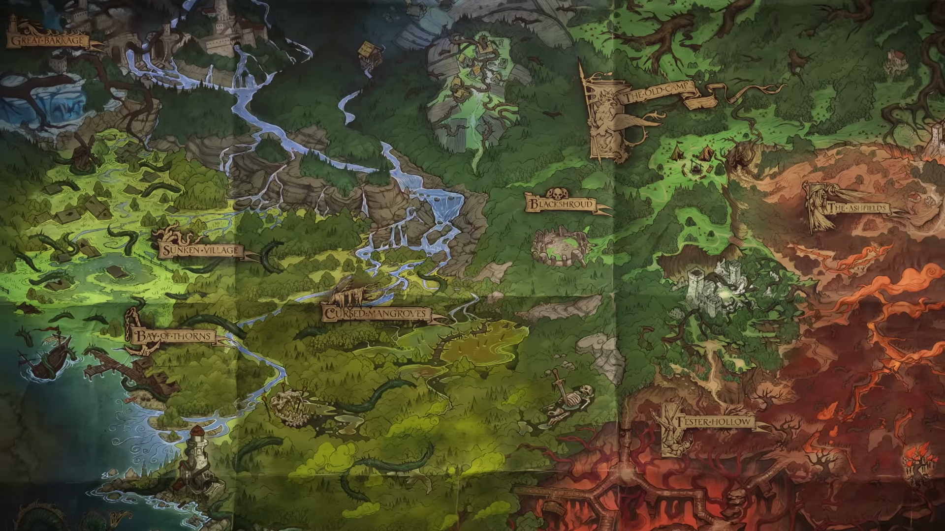 Ya tenemos aquí el Bosque Lúgubre!