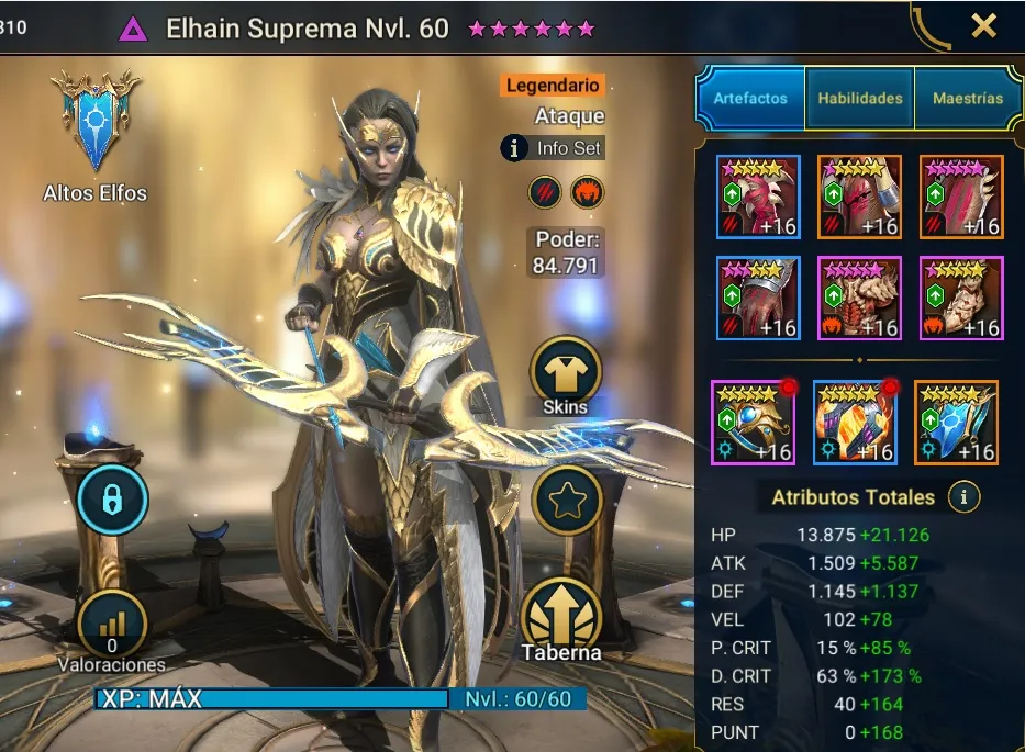 Equipo Elhain Suprema