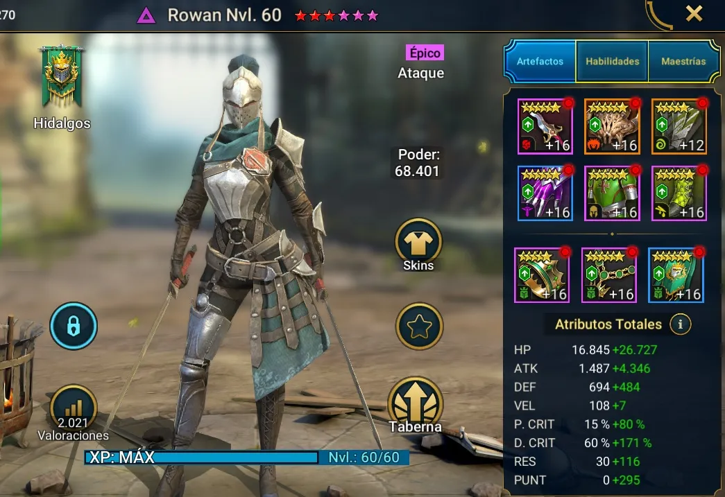 Equipo de Rowan