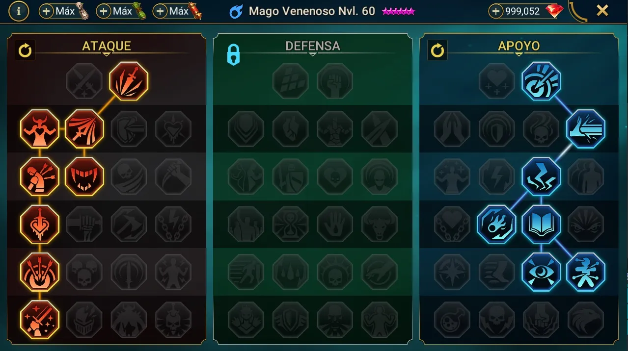 Maestrias de Mago Venenoso
