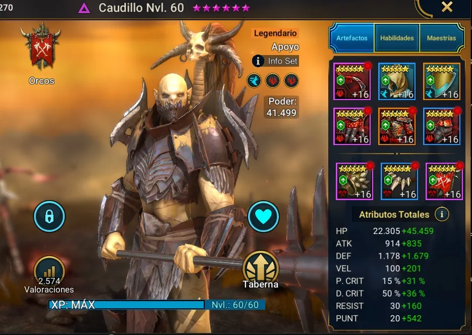Equipo de CAUDILLO