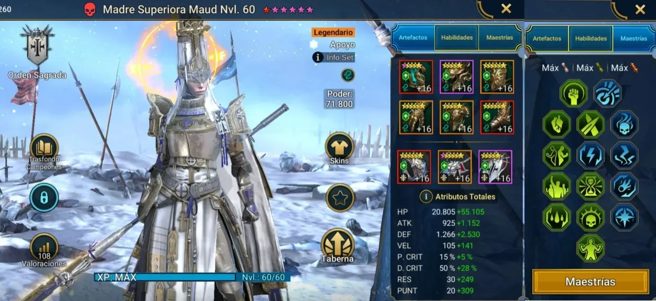 Equipo de Madre Superiora