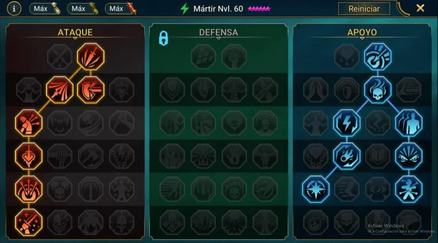 Maestrias Martir early-mid game