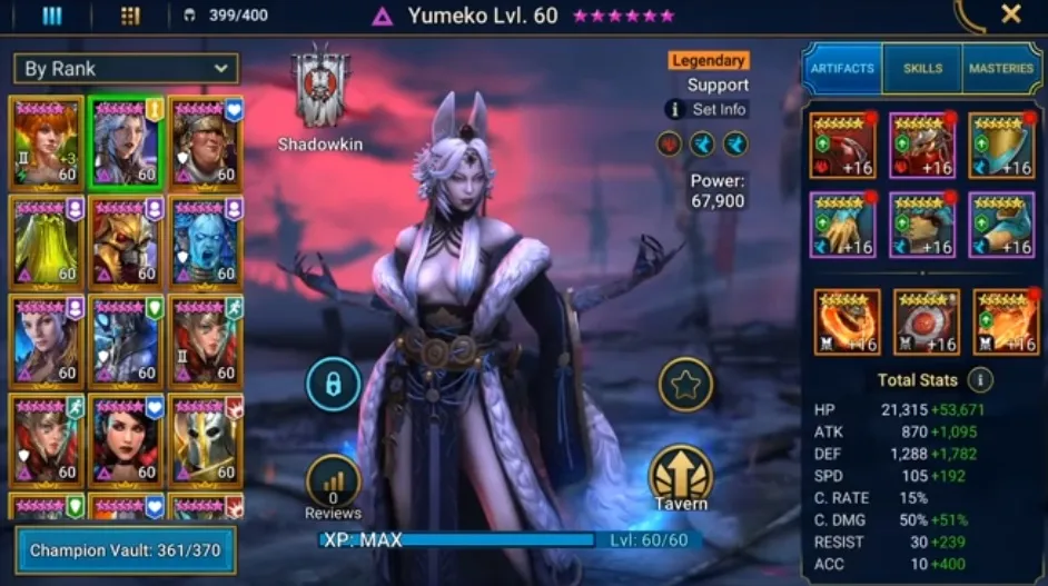 Equipo Yumeko